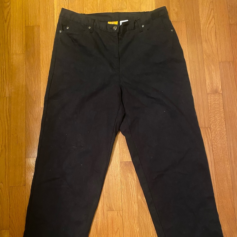 Ruby Rd. Black Chinos